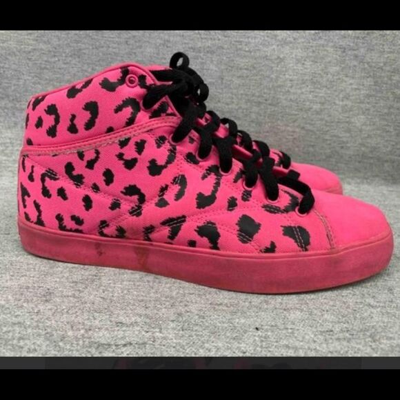 Reebok T-RAWW Tyga Cheetah Rare Limited Edition Hot Pink Shoes V55631 Mens 8 - Picture 4 of 14